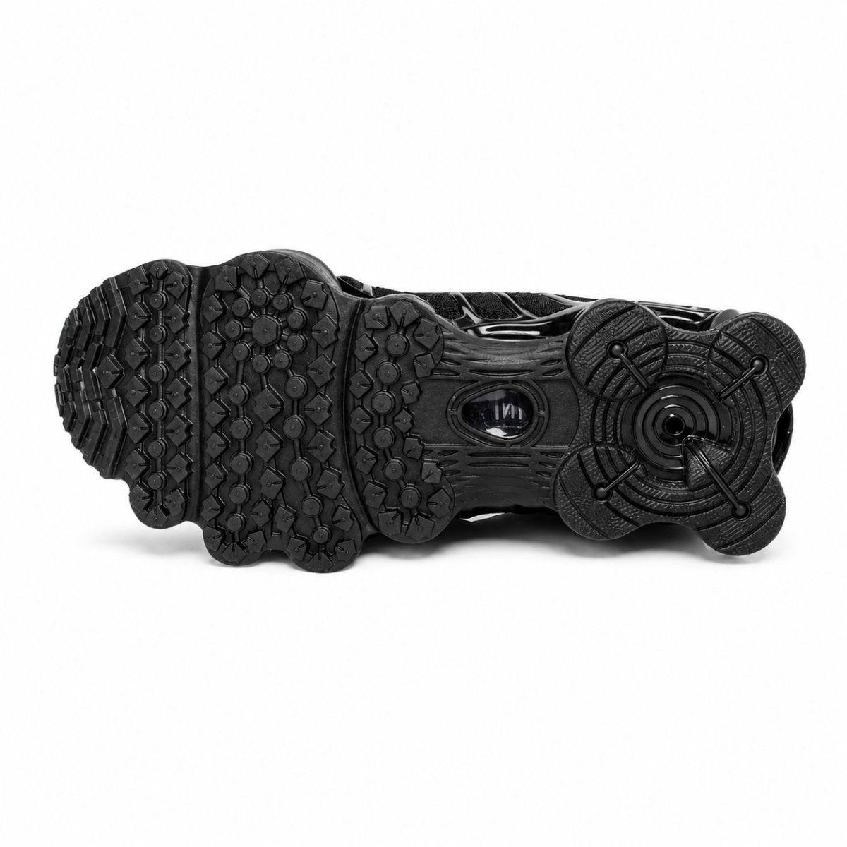Zapatilla Deportiva Negra Con Soporte Plateado - Imagen 6