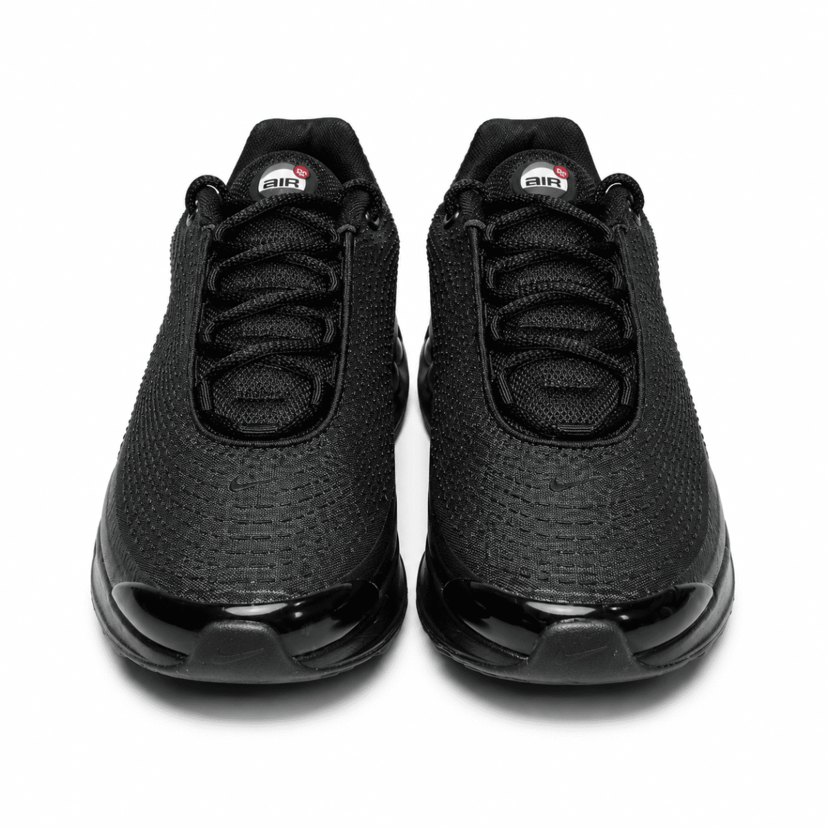 Zapatilla Negra Con Aire y Relieves - Imagen 2