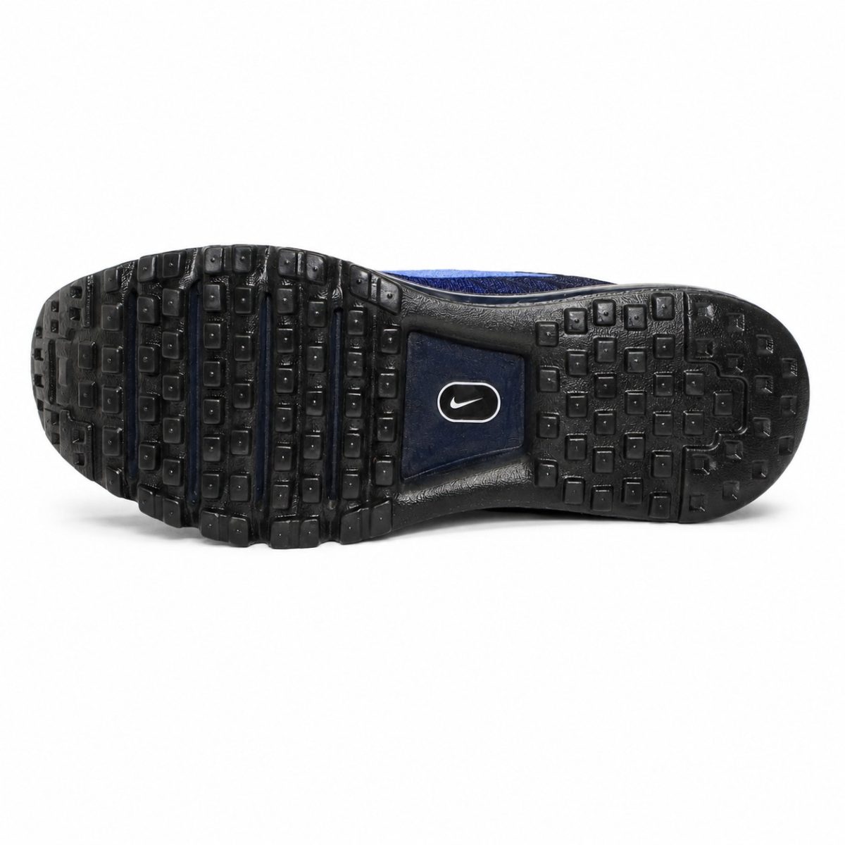 Zapatilla Deportiva Degrade Azul - Negro Con Aire - Imagen 6
