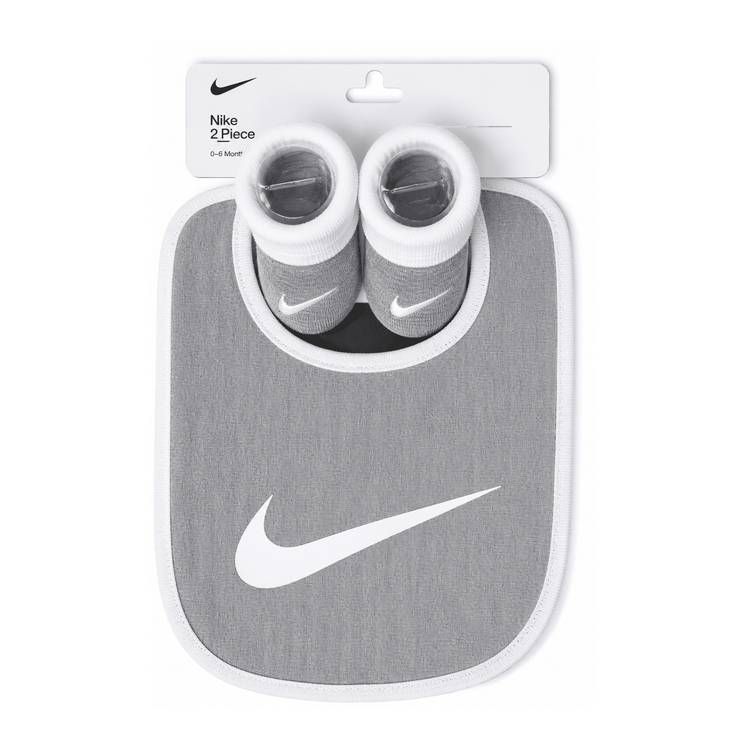 Set 2 Piezas Nike 0 a 6 Meses Set 2 Piezas Gris - Imagen 1