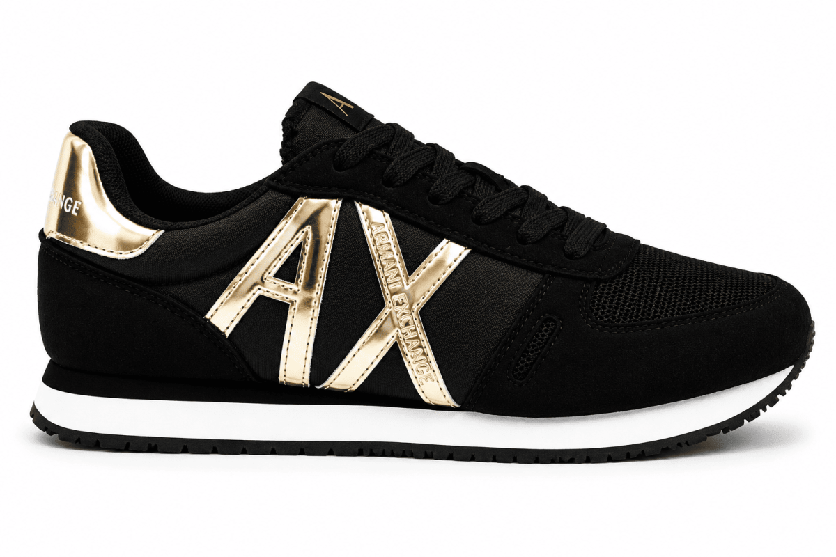 Zapatilla Negra y Dorado - Imagen 3