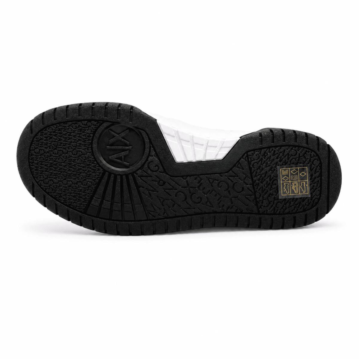 Zapatilla Blanca Con Dorado De Media Caña - Imagen 6