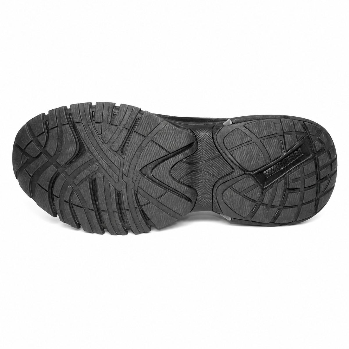 Zapatilla Deportiva Negra Con Detalle Gris Metálico - Imagen 6