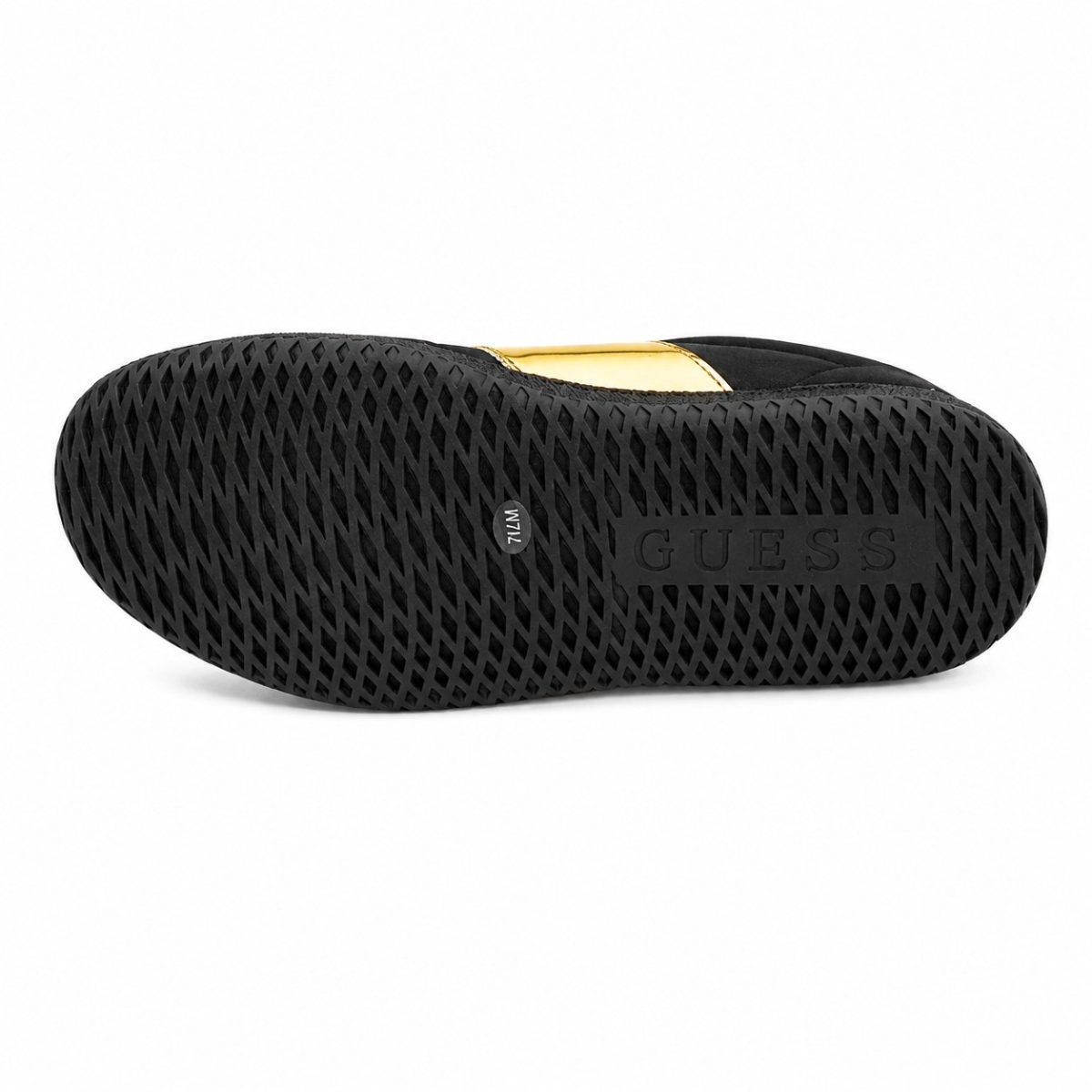 Zapatilla Casual Negra Con Detalles Dorados - Imagen 6