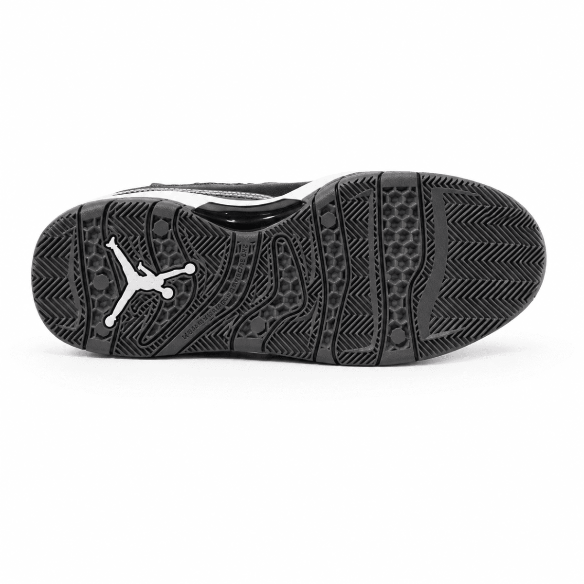 Zapatilla Prime Fligth Gris - Negro De Media Caña - Imagen 6