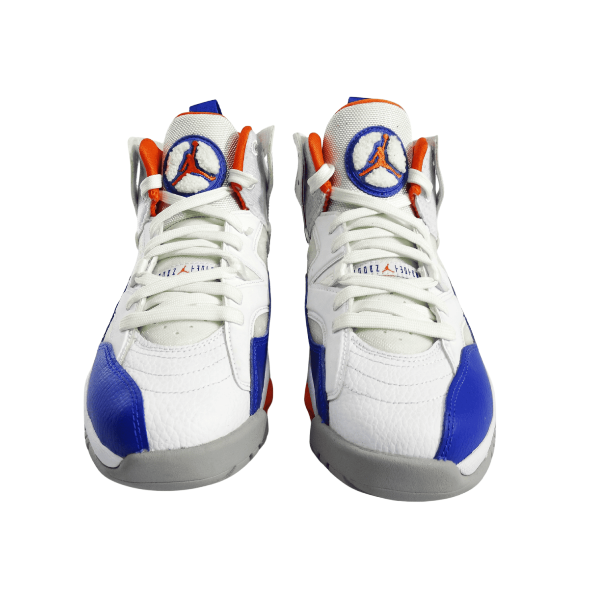 Zapatilla Blanca con Azul y Naranja - Imagen 2