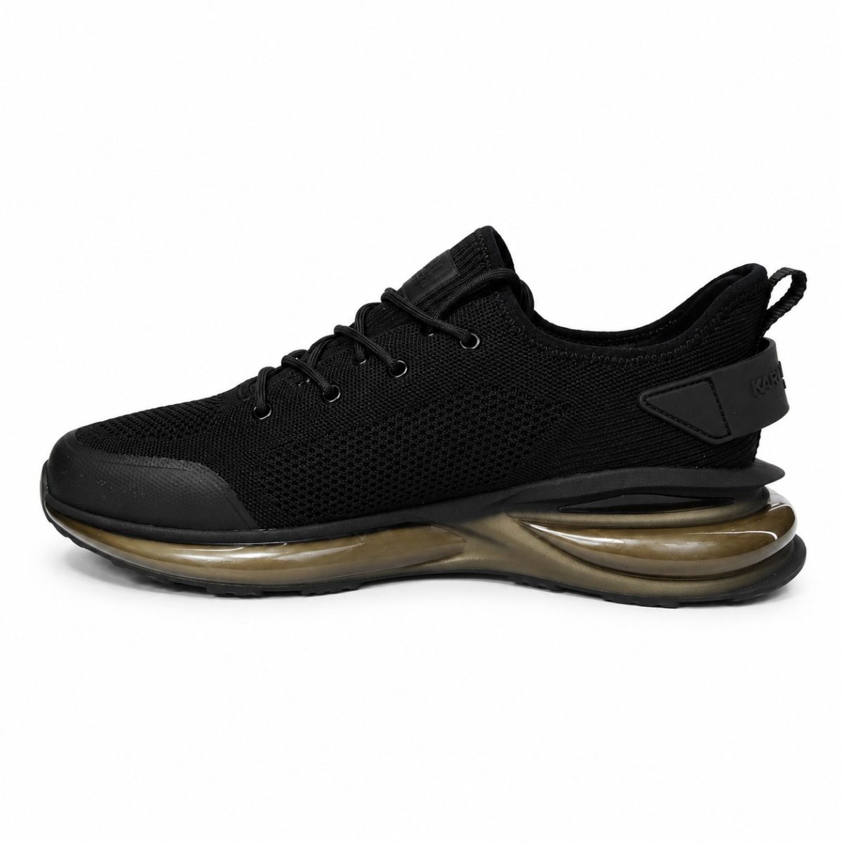 Zapatilla Deportiva Negra Con Espuma Ligera Dentro De Cámara De Aire - Imagen 5