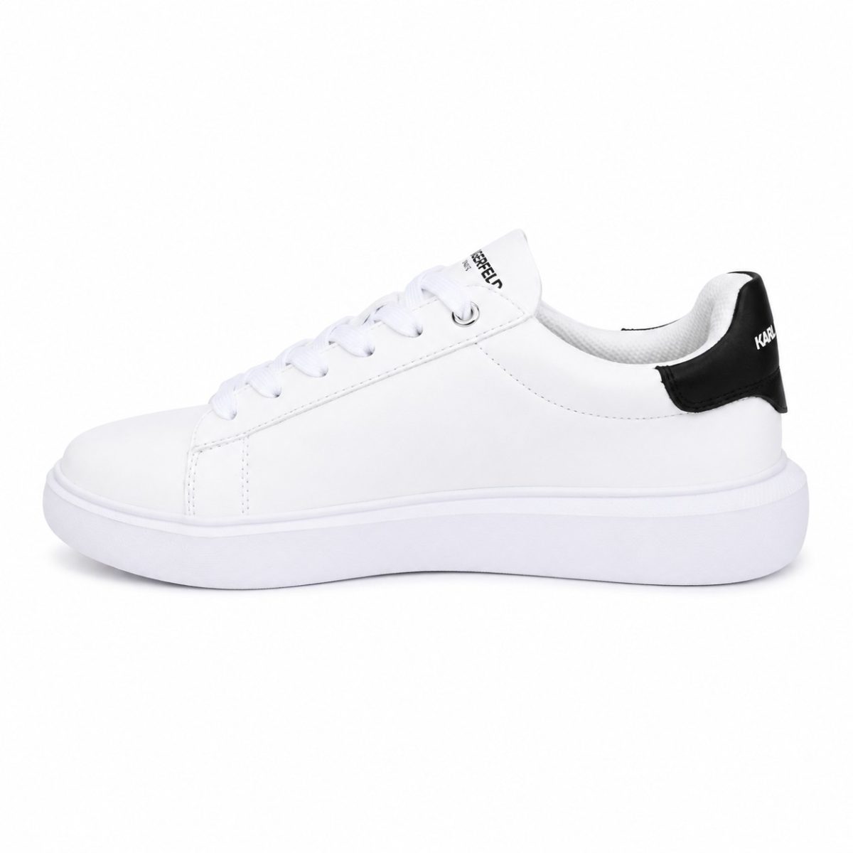 Zapatilla Casual Blanca Con Logo Lateral Estampado - Imagen 5