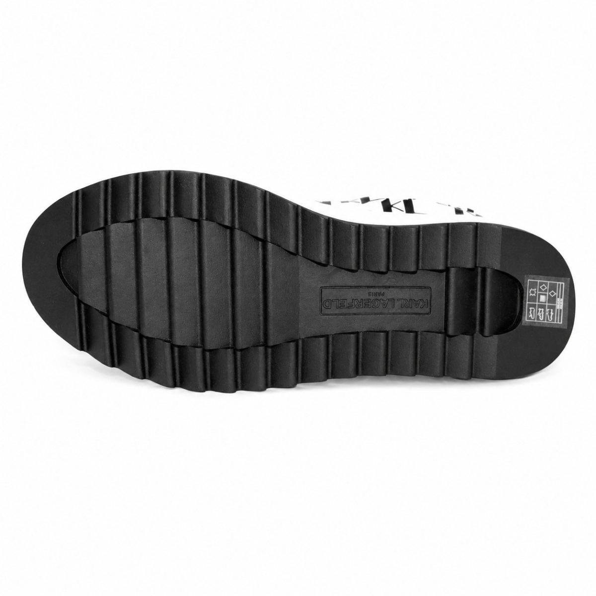 Zapatilla Blanca - Negra Multilogo - Imagen 6