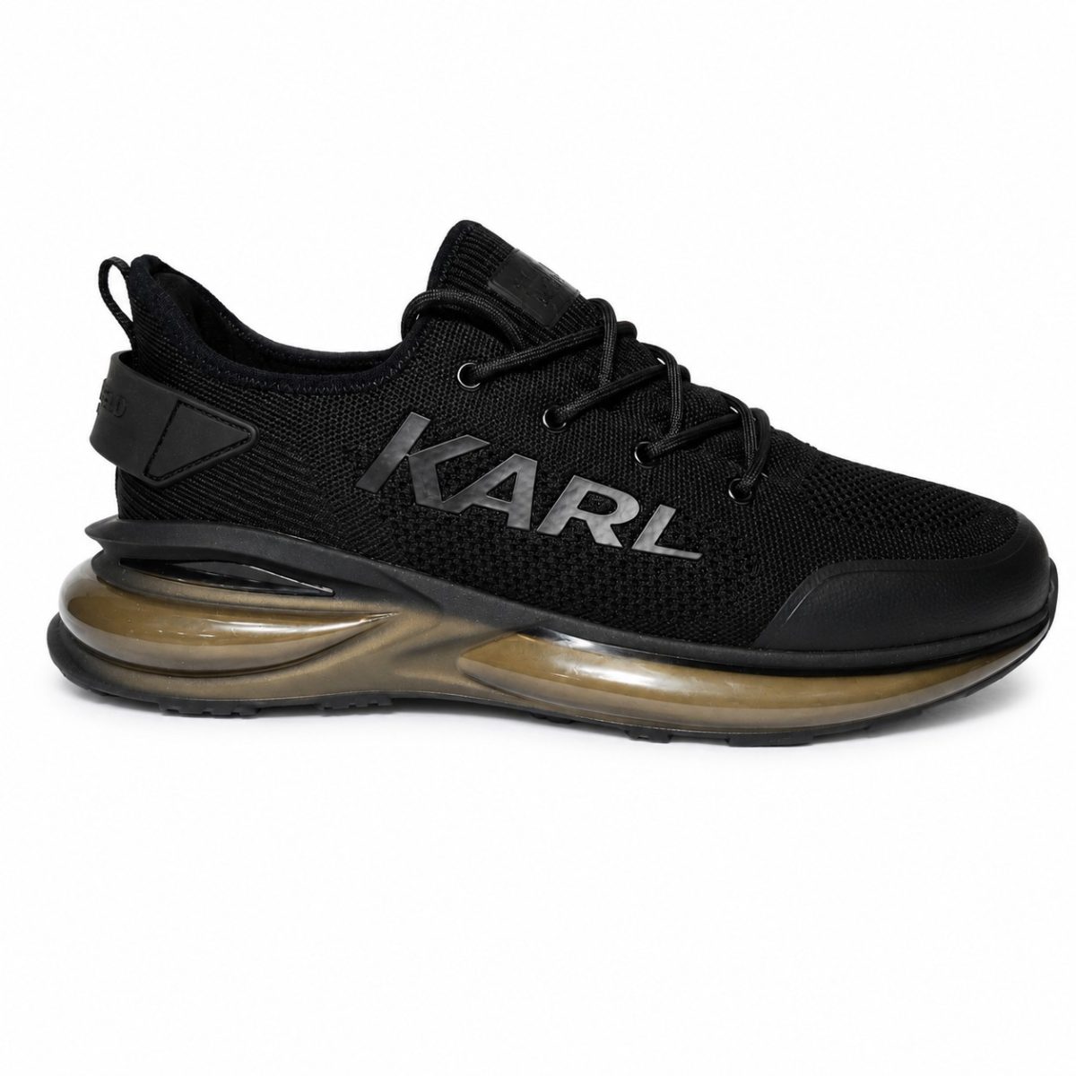Zapatilla Deportiva Negra Con Espuma Ligera Dentro De Cámara De Aire - Imagen 3