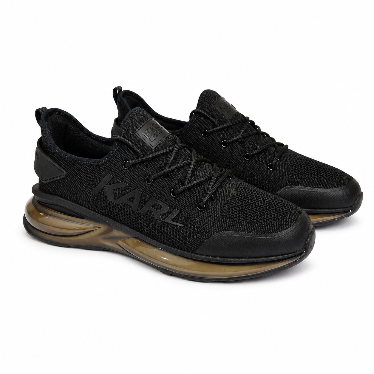 Zapatilla Karl Lagerfeld Negra Talla 44.5 Zapatilla Deportiva Negra Con Espuma Ligera Dentro De Cámara De Aire - Imagen 1