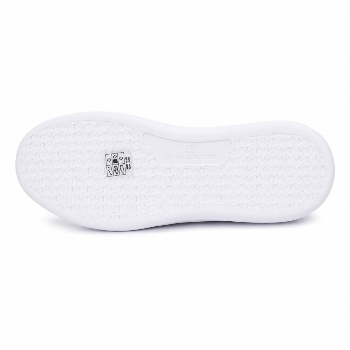 Zapatilla Casual Blanca Con Logo Lateral Estampado - Imagen 6