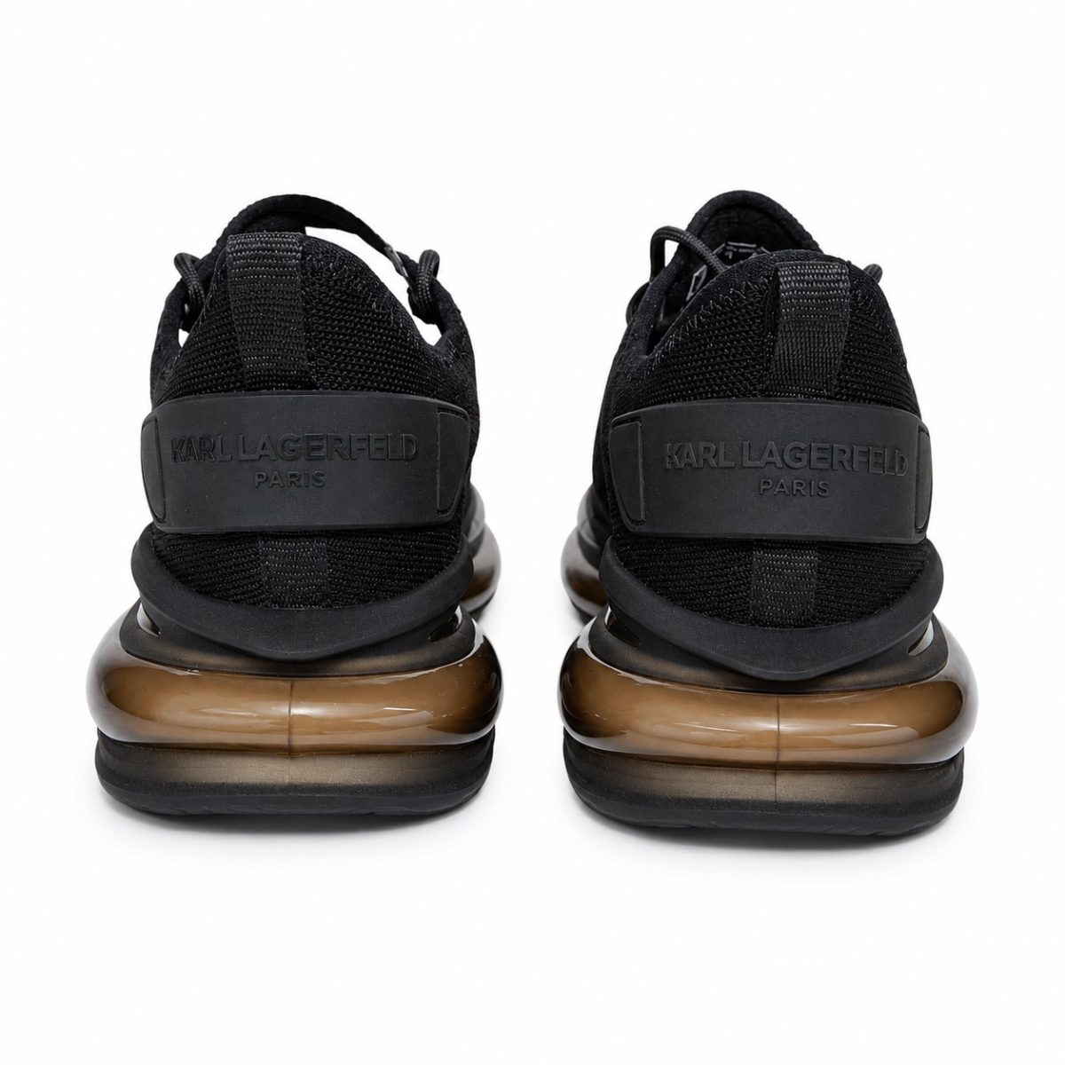 Zapatilla Deportiva Negra Con Espuma Ligera Dentro De Cámara De Aire - Imagen 4