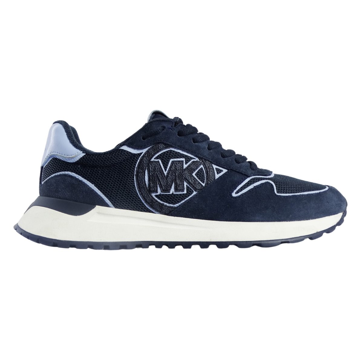 Zapatilla Deportiva Azul Logo Lateral - Imagen 3