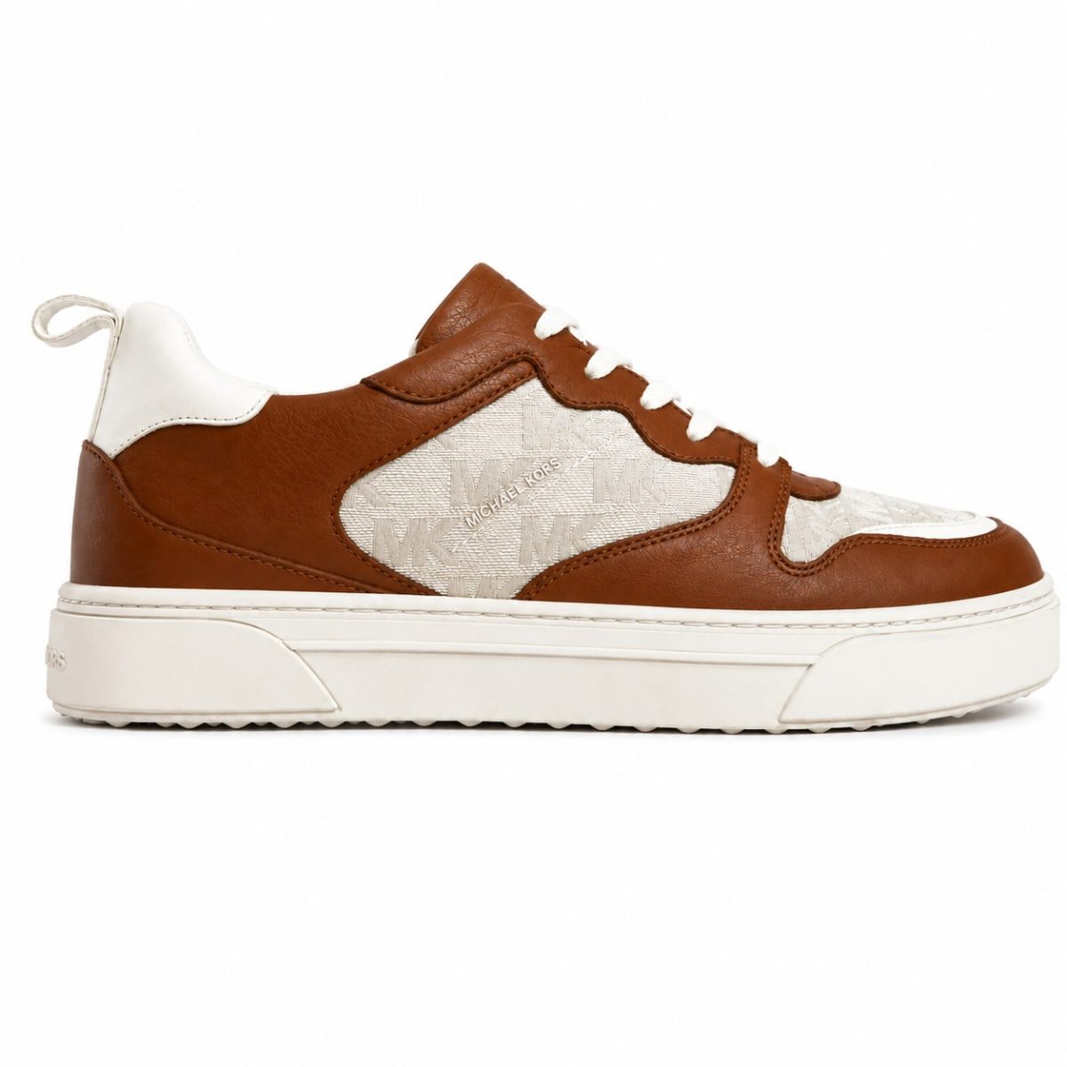 Zapatilla Clásica Cafe - Crema De Suela Blanca - Imagen 3