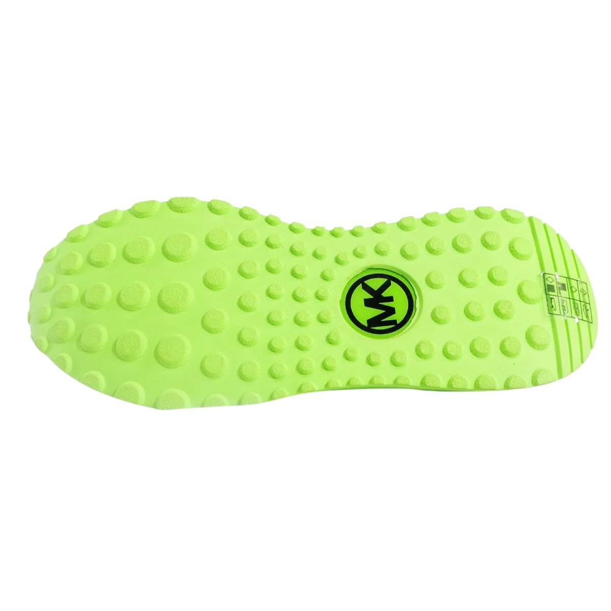 Zapatilla Deportiva De Malla Verde Con Detalle De Cuero En Monograma - Imagen 6
