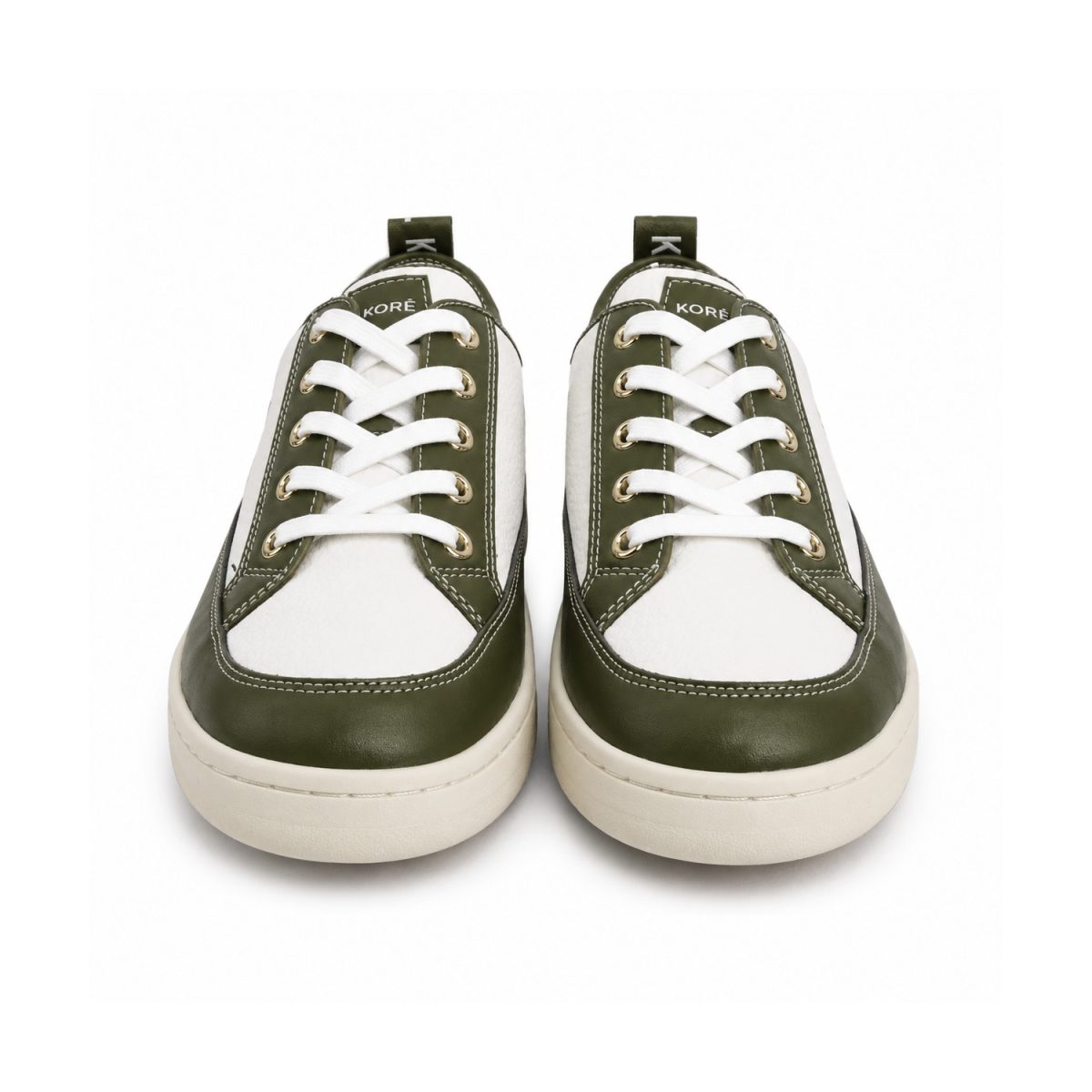 Zapatilla Clásica Blanca - Verde Pistacho - Imagen 2