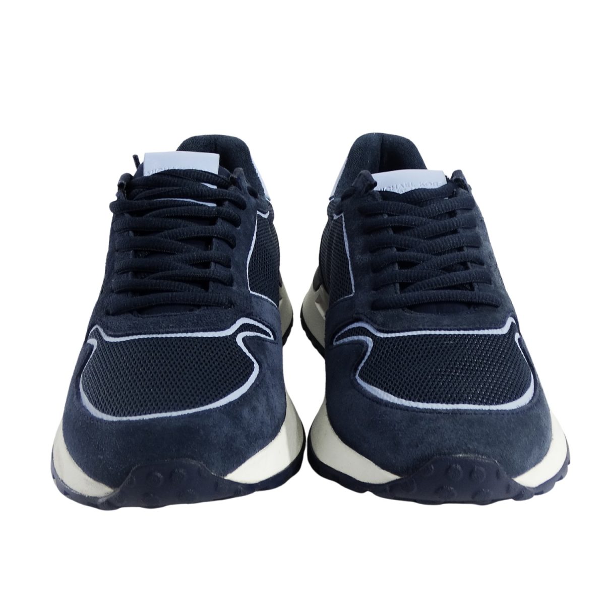 Zapatilla Deportiva Azul Logo Lateral - Imagen 2