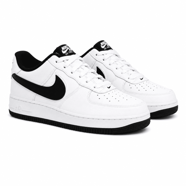 Zapatilla Clásica Blanca Con Detalle Negros