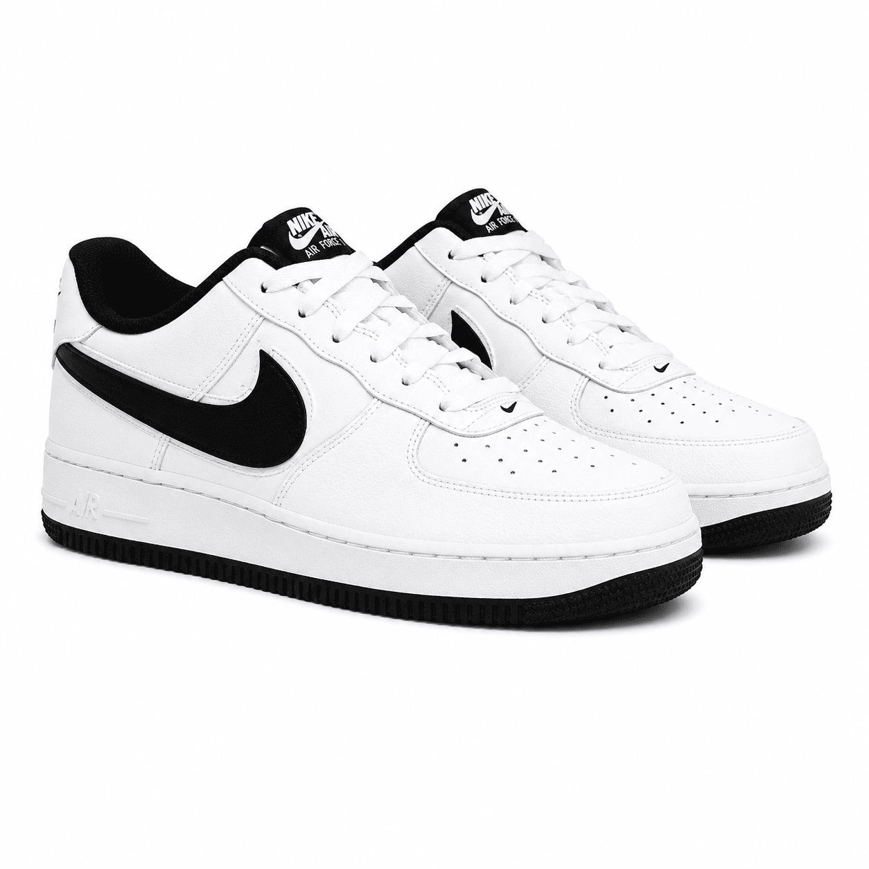 Zapatilla Nike Air Force 1 LV 84 Zapatilla Clásica Blanca Con Detalle Negros - Imagen 1