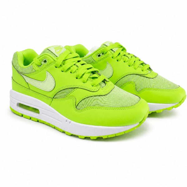 Zapatilla Retro Deportiva Verde Neón
