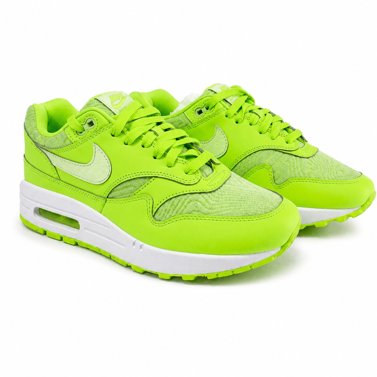 Zapatilla Nike Air Max 1 Zapatilla Retro Deportiva Verde Neón - Imagen 1