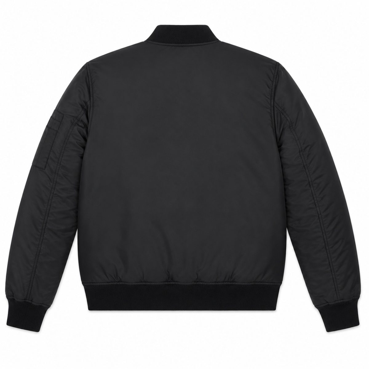 Bomber Jacket Negra Exclusiva - Imagen 2