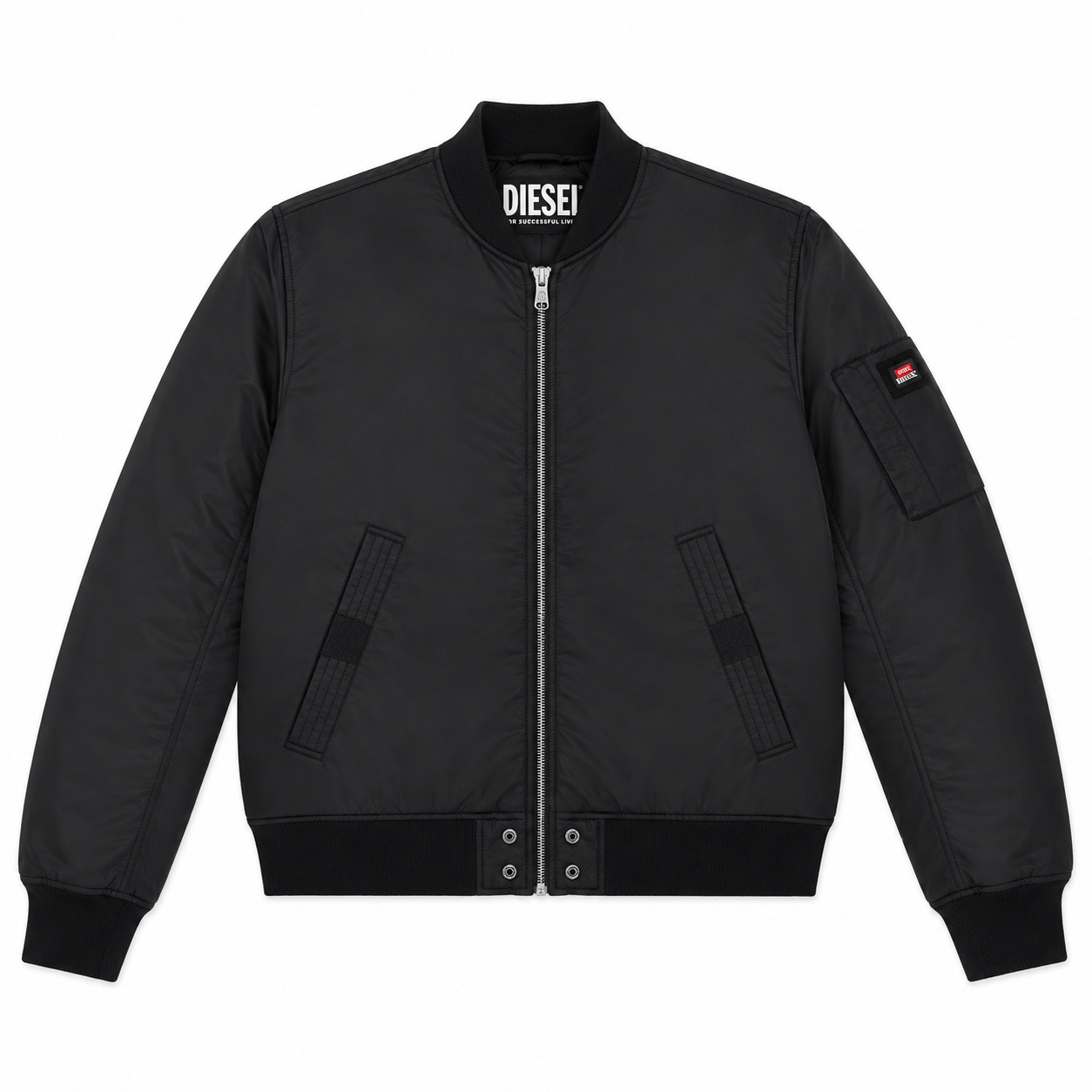 Chaqueta Diesel Bomber Jacket Negra Exclusiva - Imagen 1