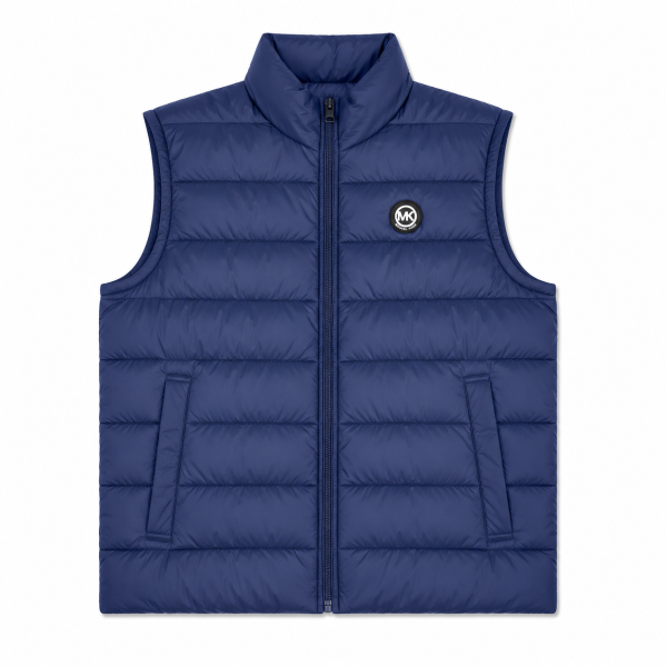 Chaqueta Azul Sin Mangas