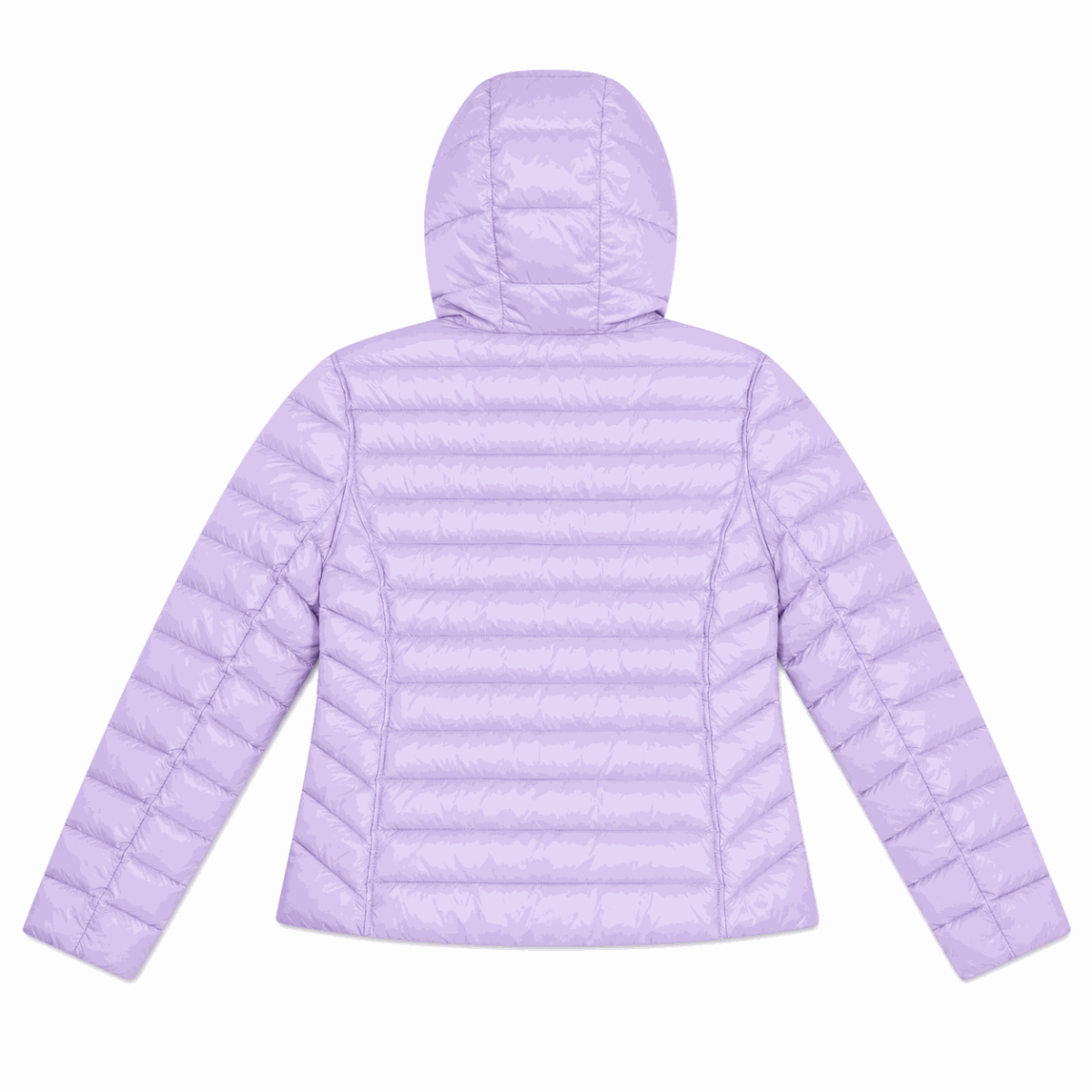 Chaqueta Lila Reversible Con Capucha - Imagen 4