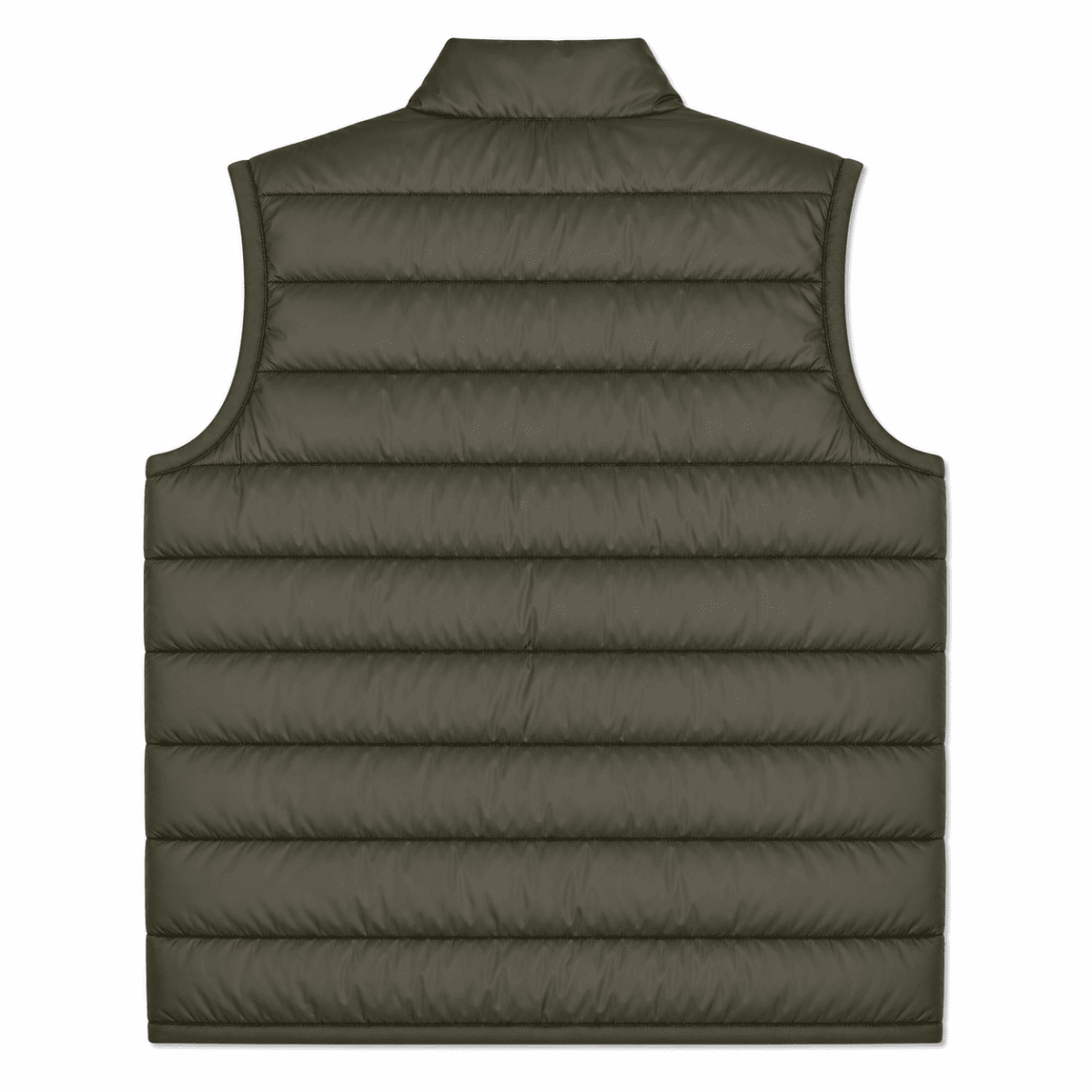 Chaqueta Verde Oliva Sin Manga - Imagen 2