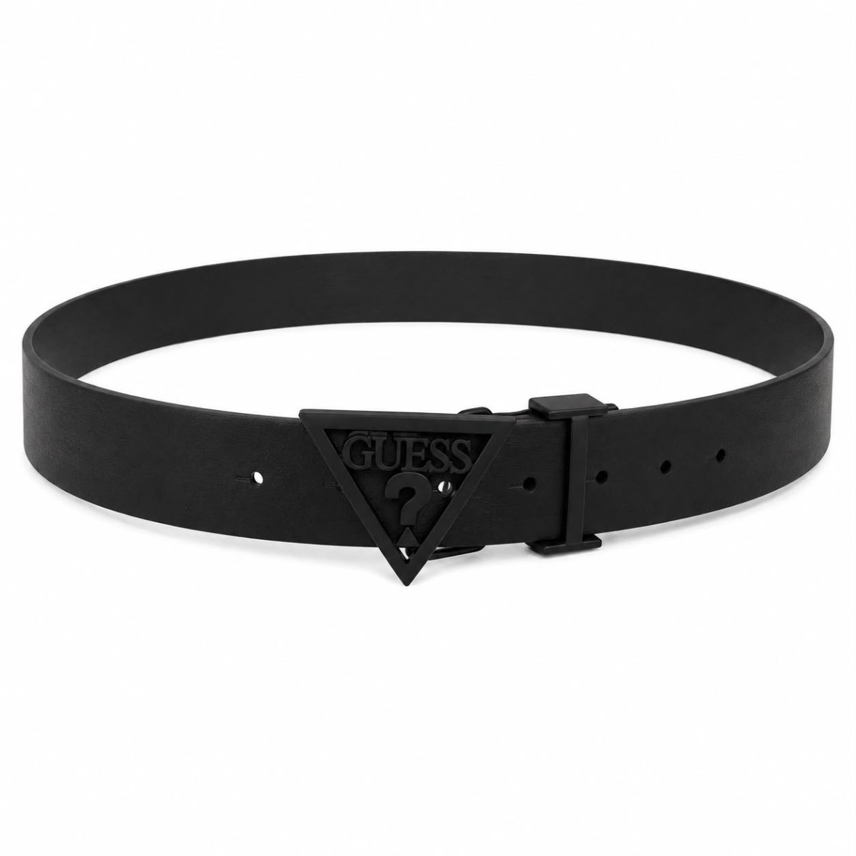 Cinturon Negro Hebilla Triangular - Imagen 2