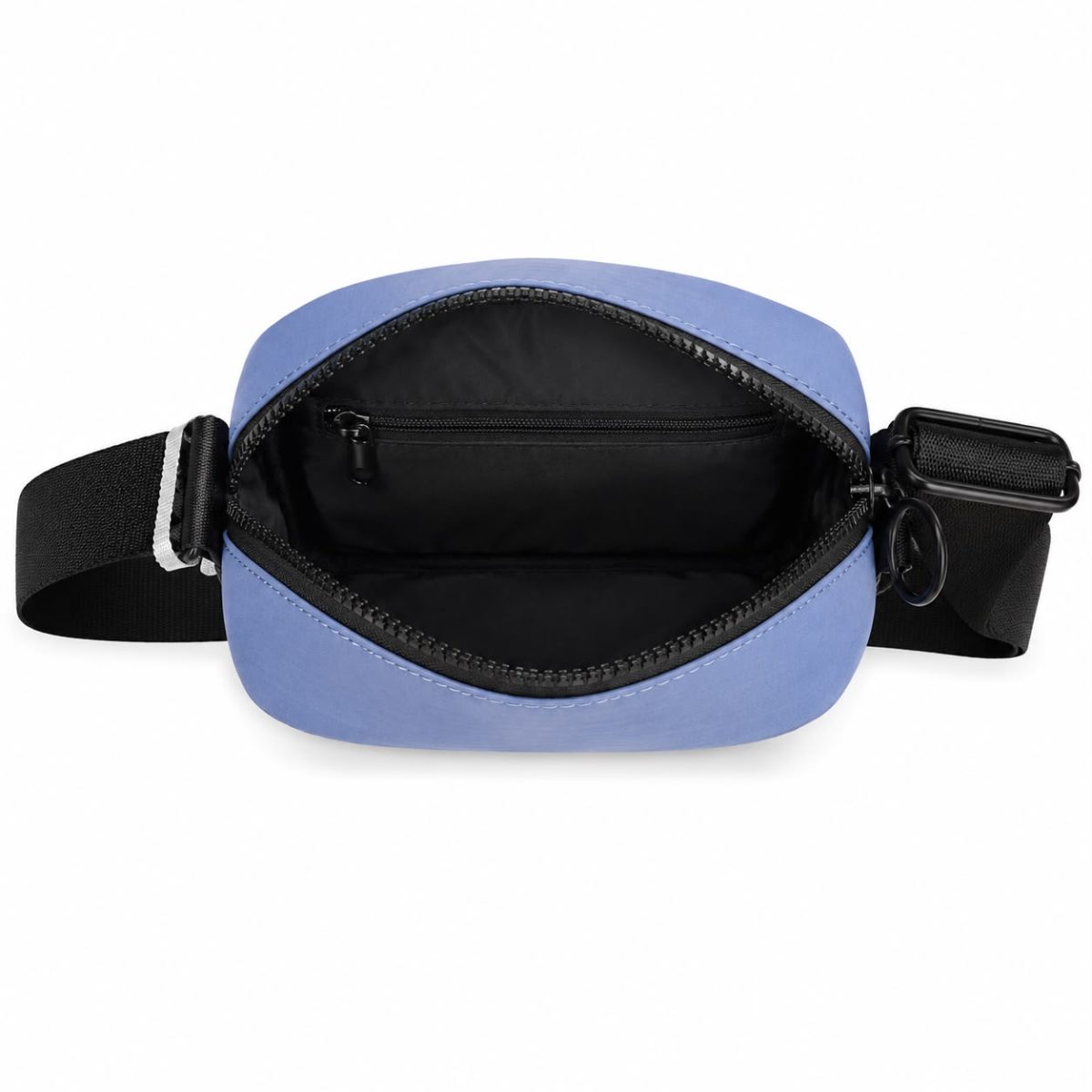 Crossbody Azul Bolsillo Frontal - Correa Ajustable - Imagen 2
