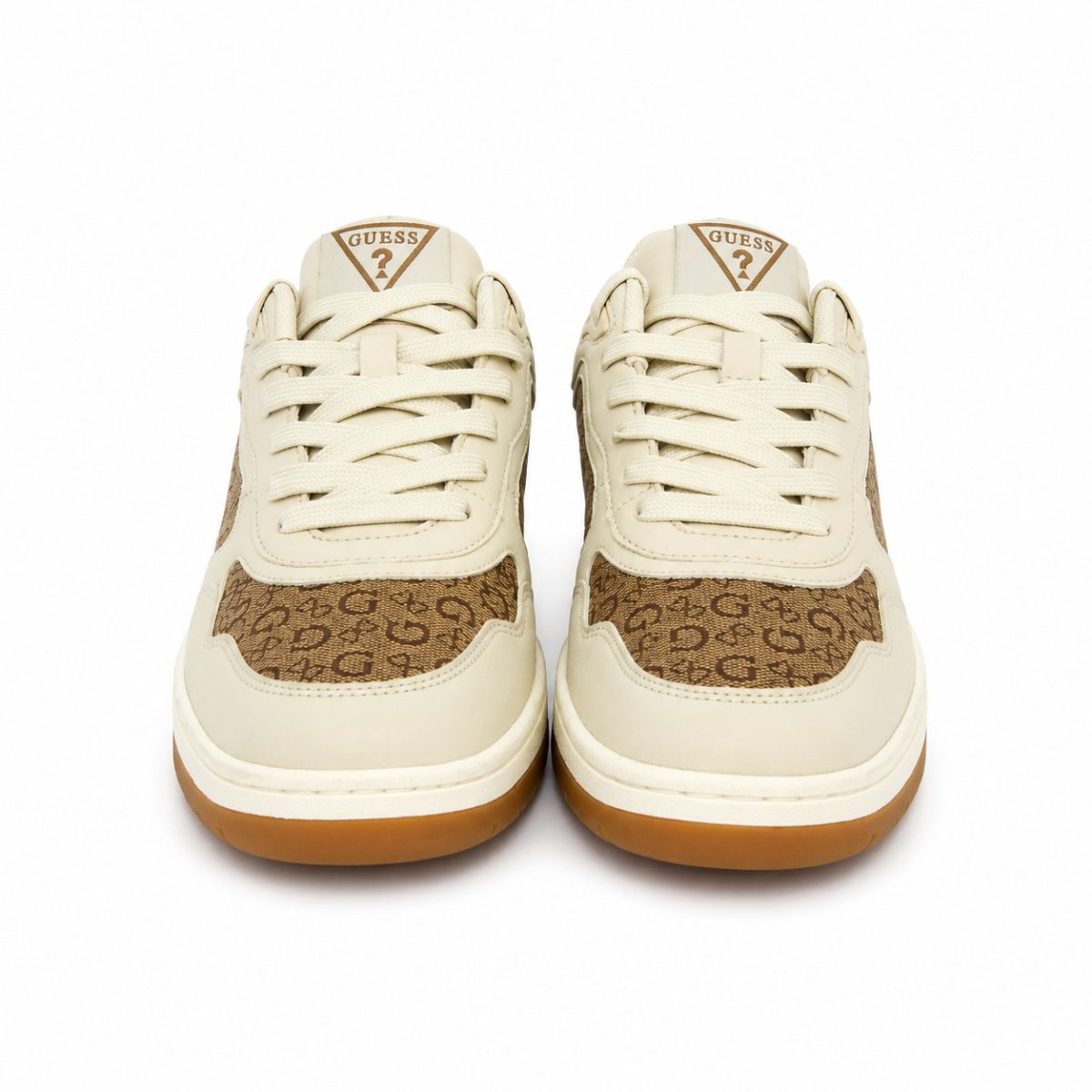 Zapatilla Casual Multilogo Beige - Café - Imagen 2