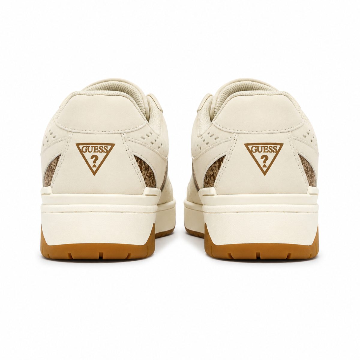 Zapatilla Casual Multilogo Beige - Café - Imagen 4