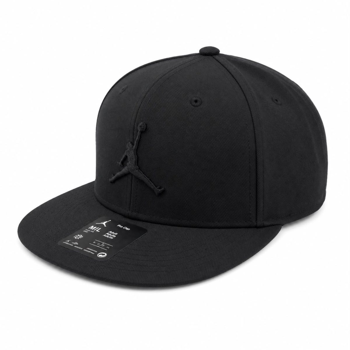 Jockey Pro Cap Jumpman Negro - Imagen 2