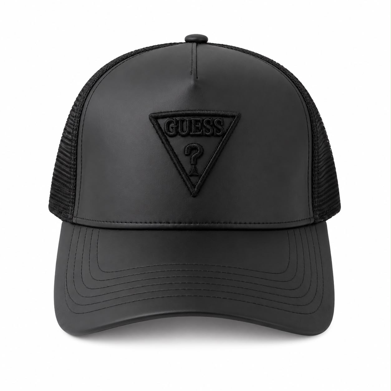 Jockey Negro Guess Jockey Negro con Logo Bordado - Imagen 1