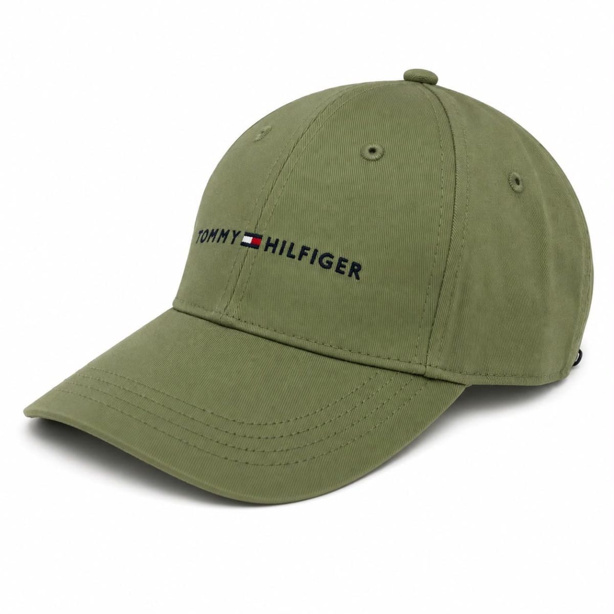 Jockey Verde Oliva Logo Bordado - Imagen 3