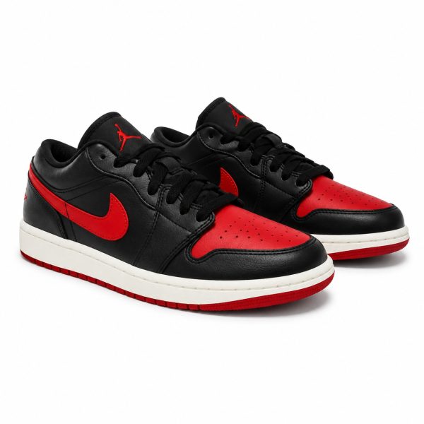 Zapatilla Urbana Clásica Rojo - Negro