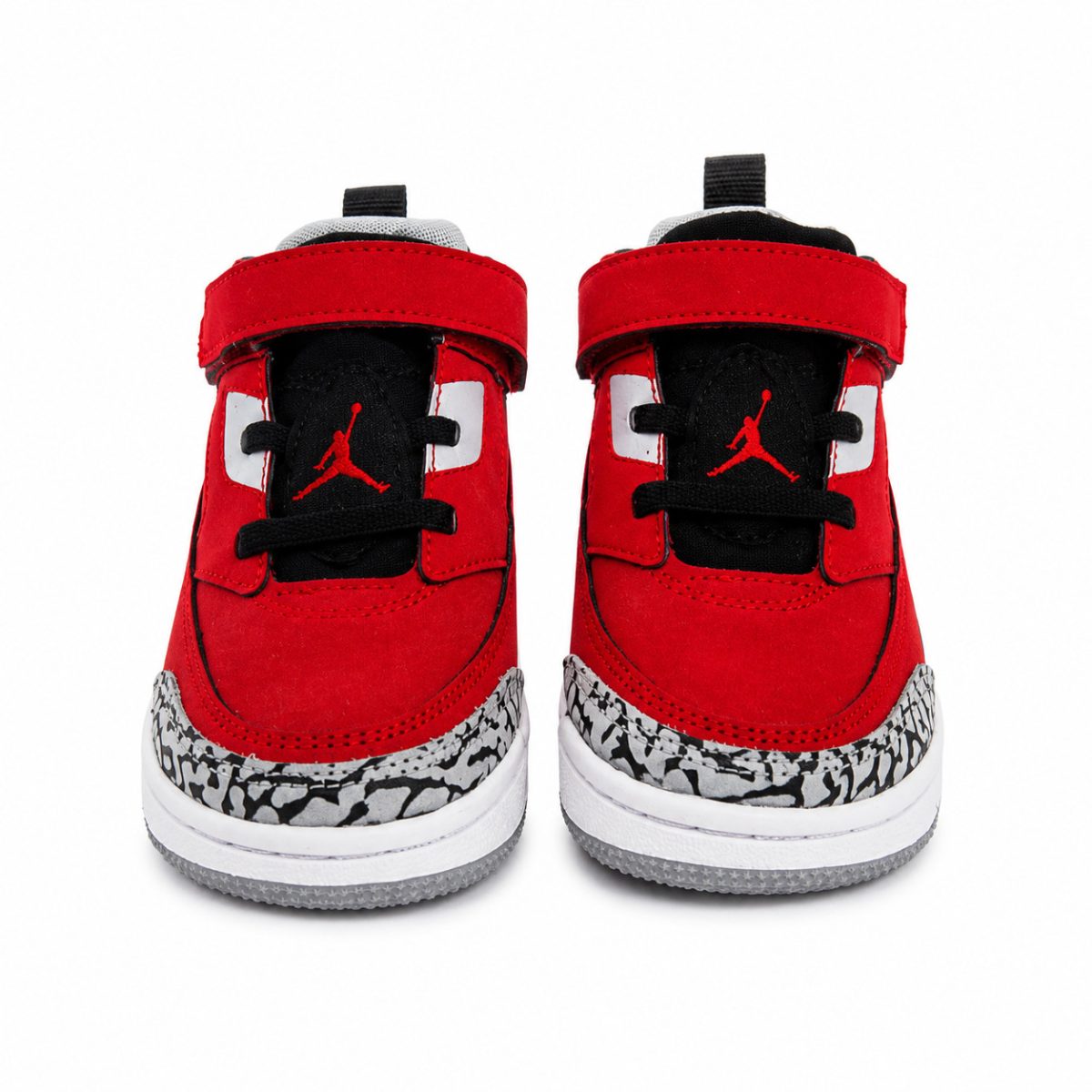 Zapatilla Deportiva Rojo Opaco De Media Caña - Imagen 2