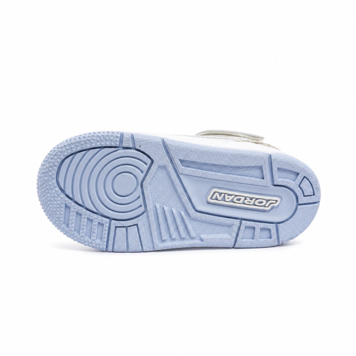 Zapatilla Deportiva Blanca Con Detalles Plateados y Elephant Print De Media Caña - Imagen 6