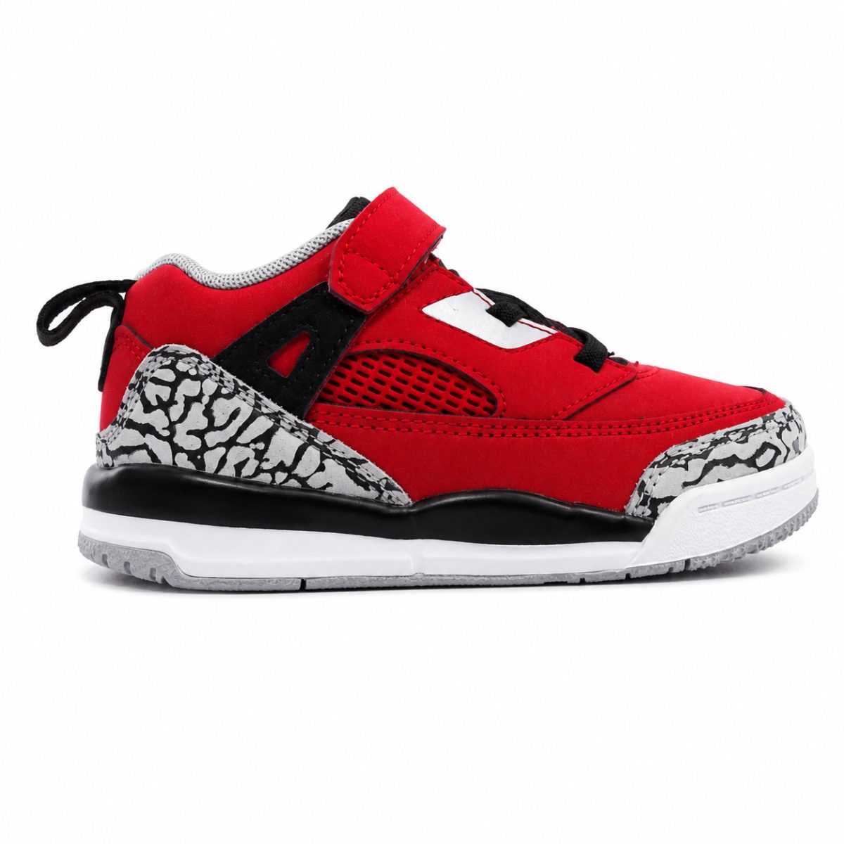 Zapatilla Deportiva Rojo Opaco De Media Caña - Imagen 5
