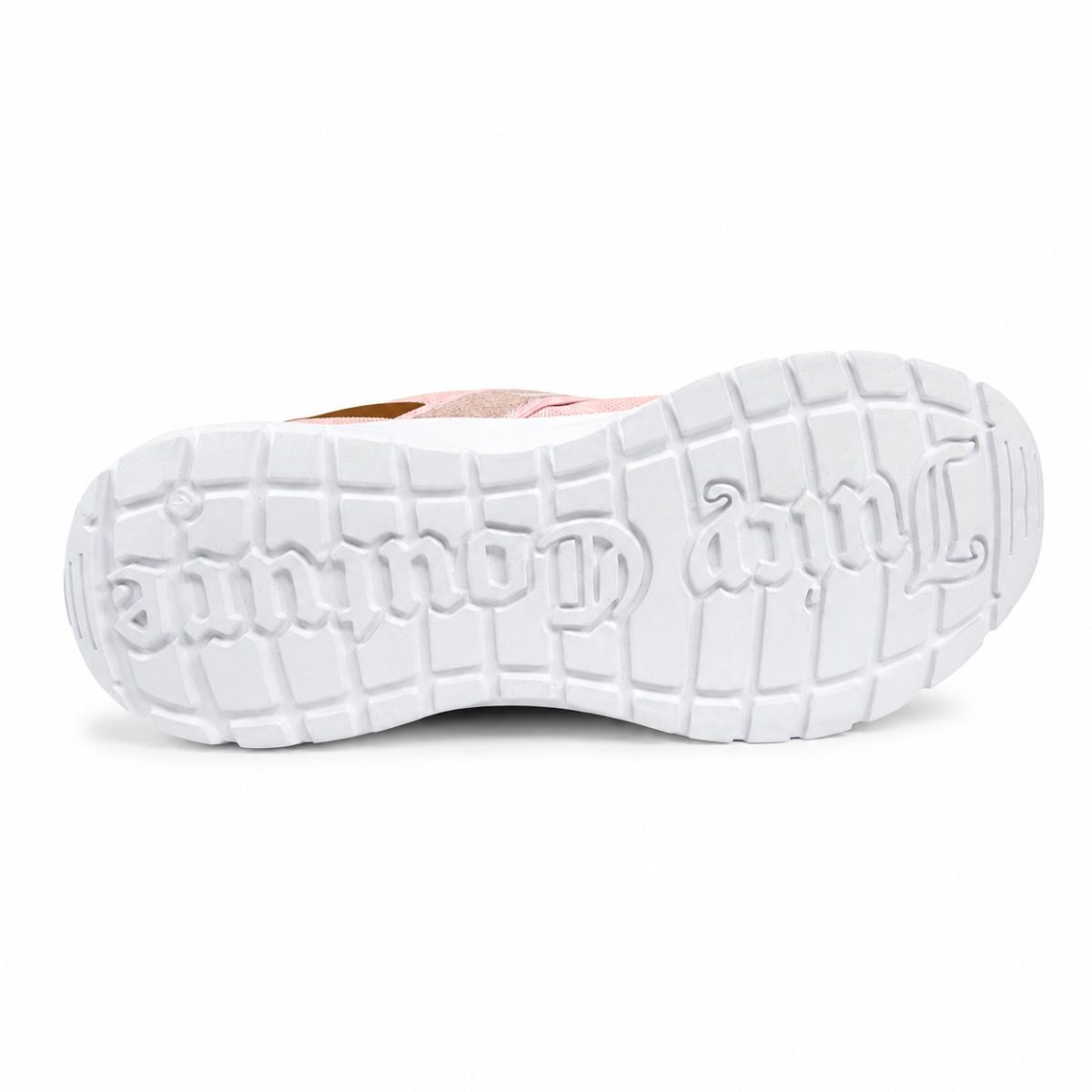 Zapatilla Deportiva Rosada Con Detalles Dorados - Imagen 6