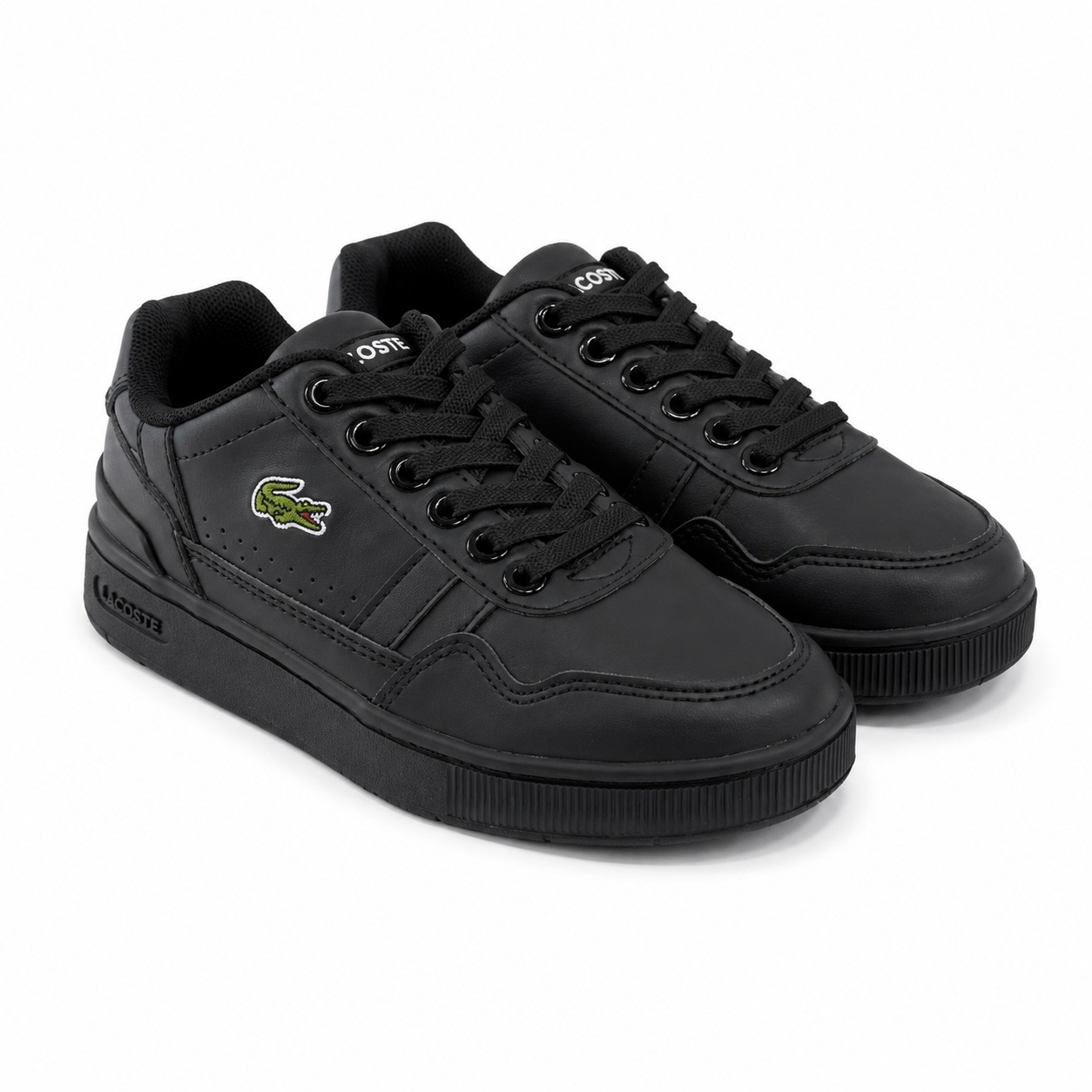 Lacoste Synthetic Talla 28.5 Zapatilla Urbana Total Black Con Mini Logo Lateral - Imagen 1
