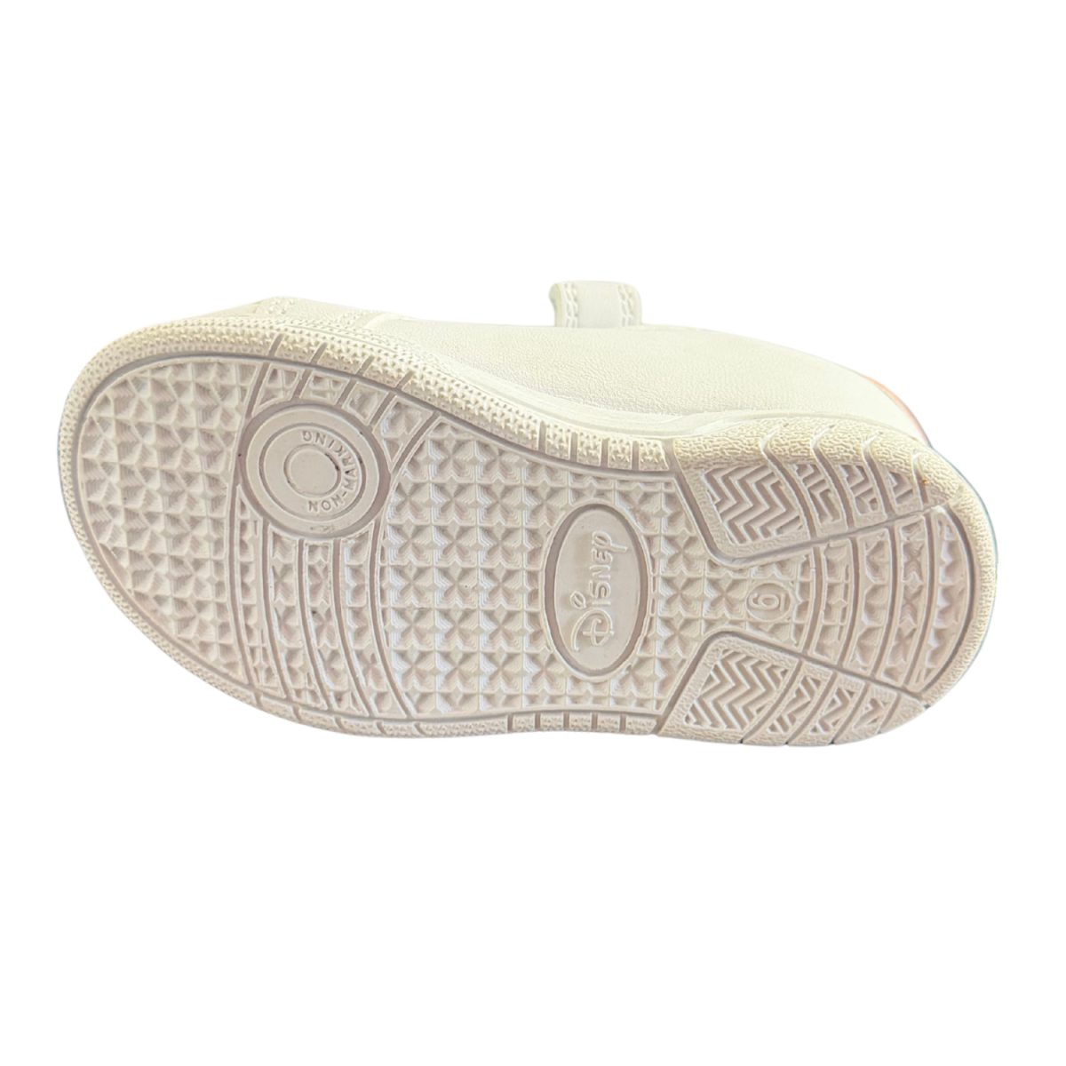 Zapatilla Blanca Personaje Lateral Con Detalles De Brillos Rosados - Imagen 6