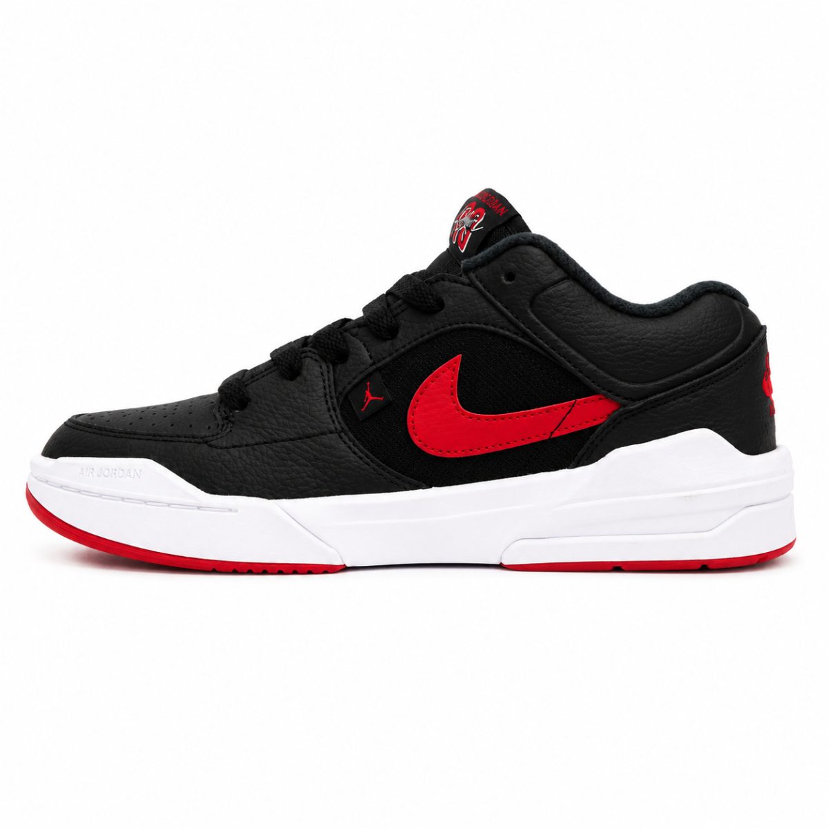 Zapatilla Deportiva Negra - Roja - Imagen 5