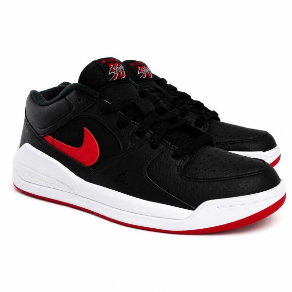 Zapatilla Deportiva Negra - Roja