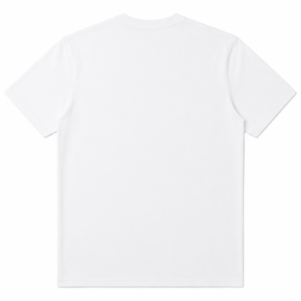 Polera Clasica Blanca Con Letras Negras - Imagen 2