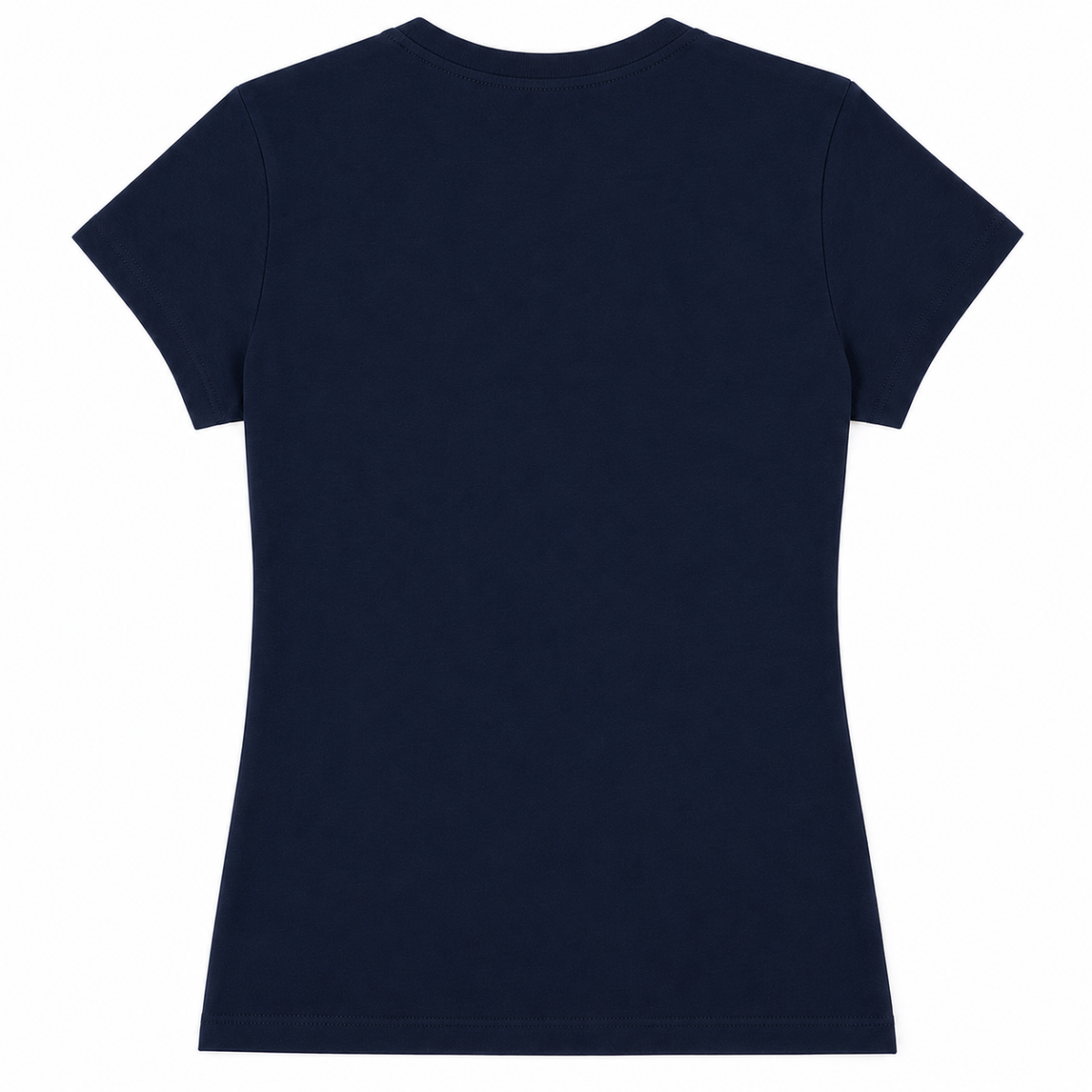 Polera Azul Marino Con Logo De Alas Y Letras Doradas - Imagen 2