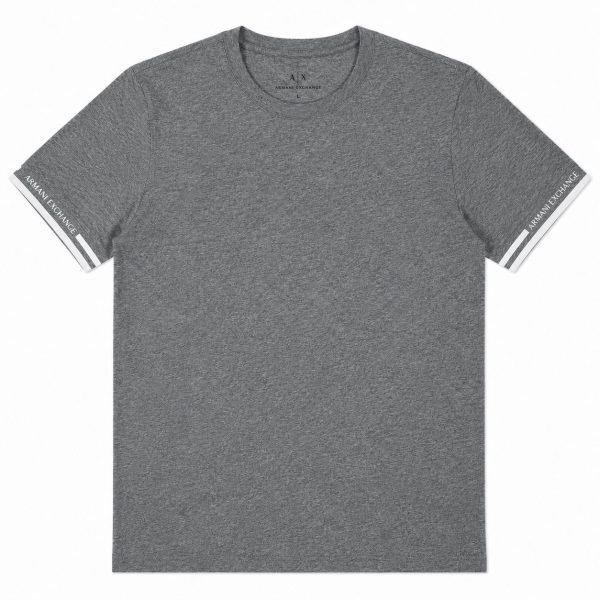 Polera Gris Con Detalles En las Mangas